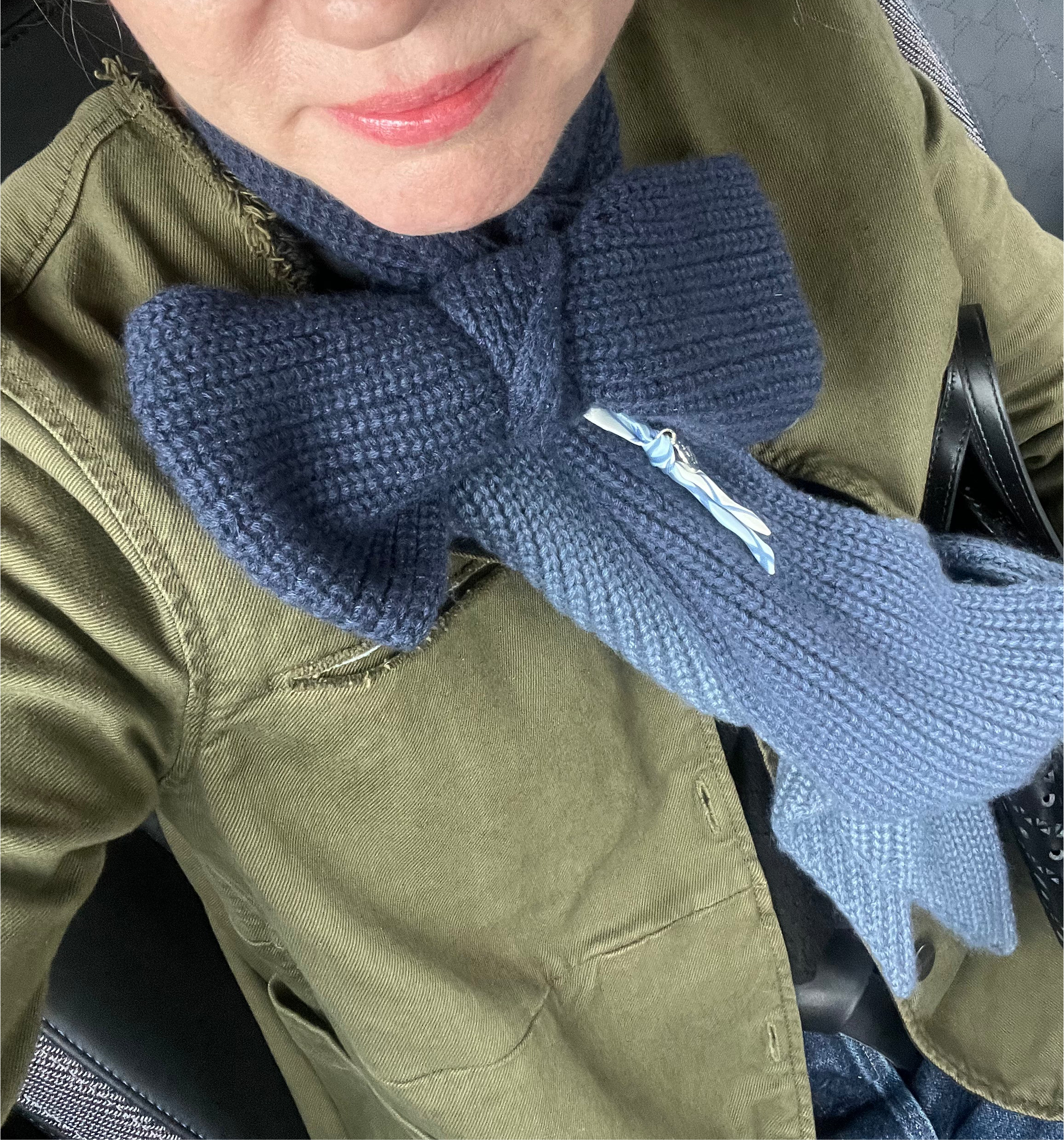 CashmereSchleife Purple