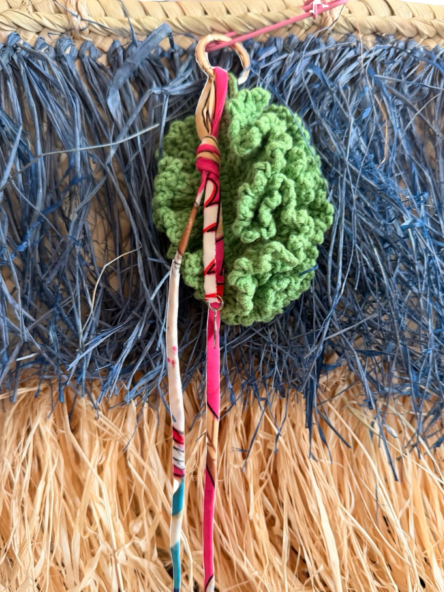 The Fringe Basket + Salad Leaf Charm
