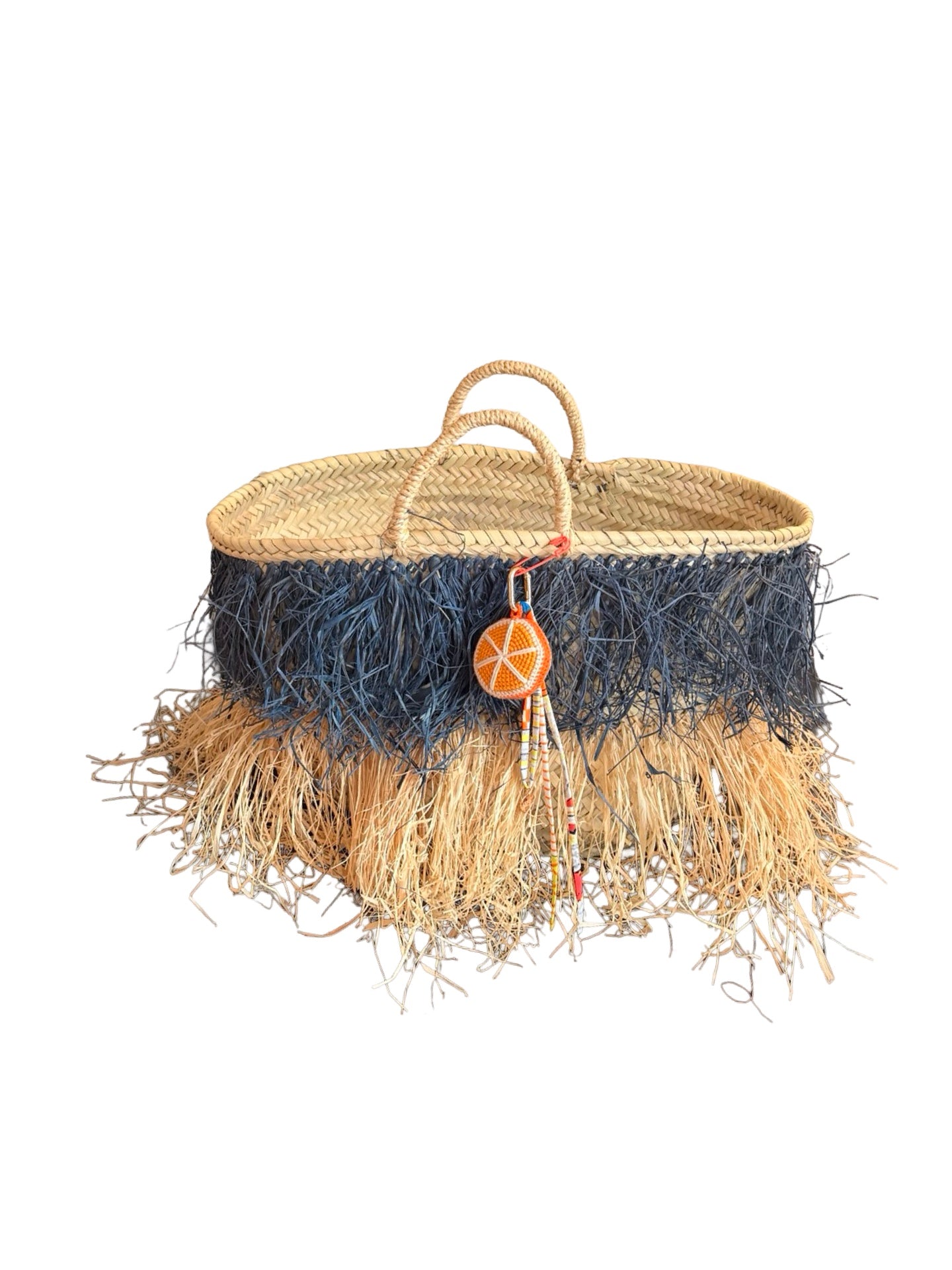 The Fringe Basket + Orange Charm