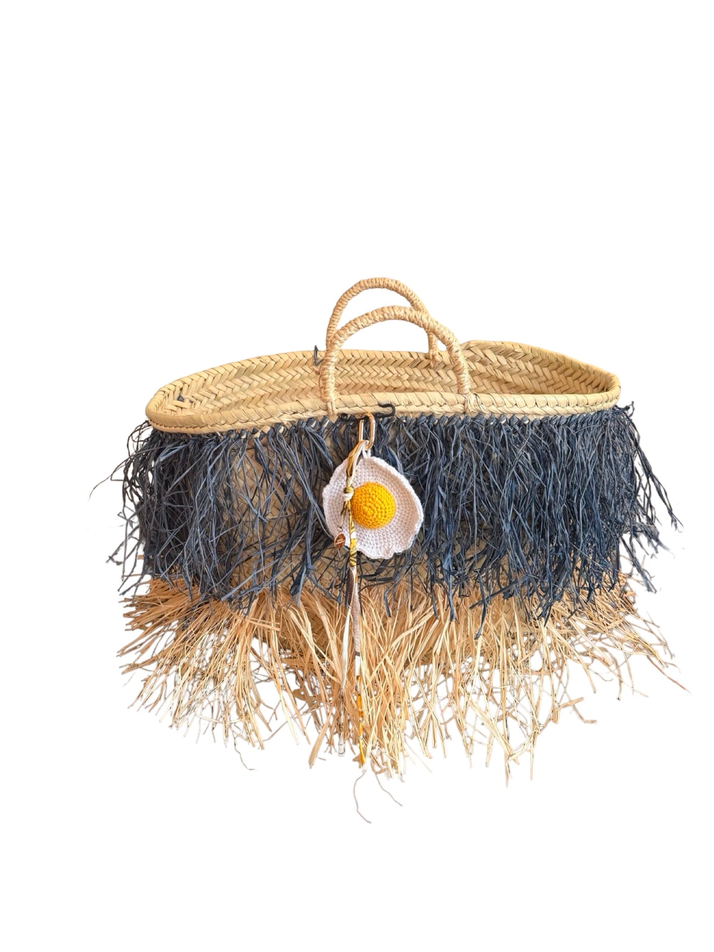 The Fringe Basket + Fried Egg Charm