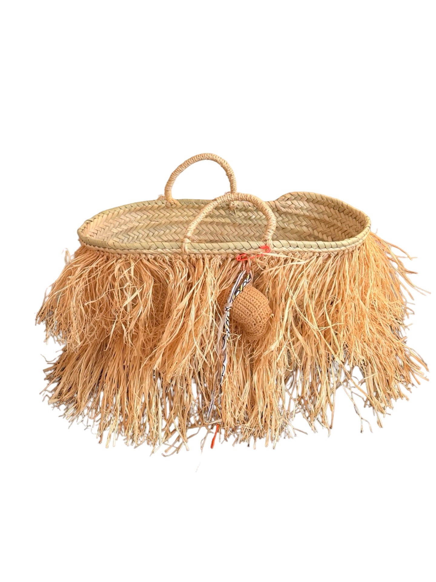 The Fringe Basket + Croissant Charm