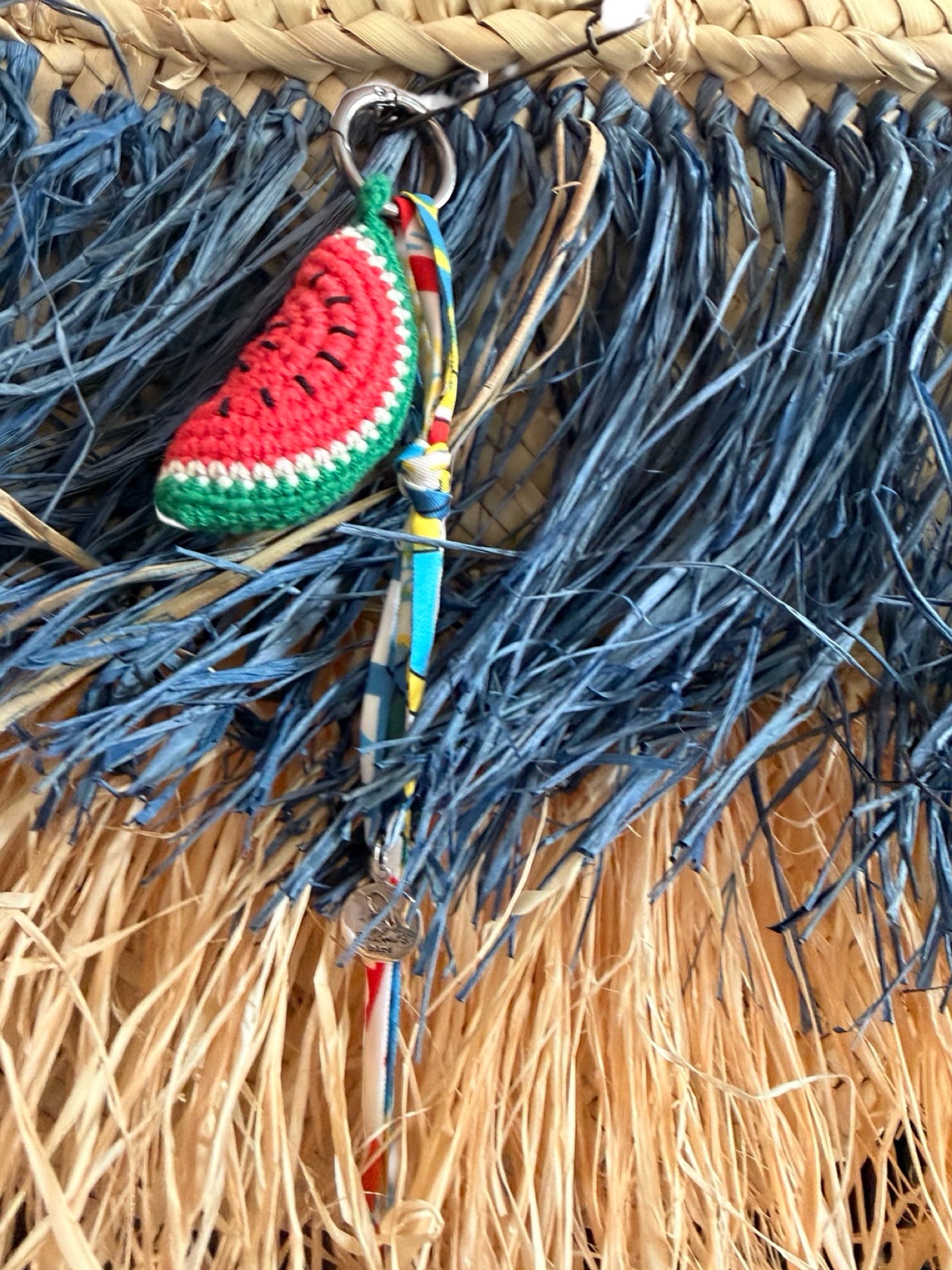 The Fringe Basket + Watermelon Charm