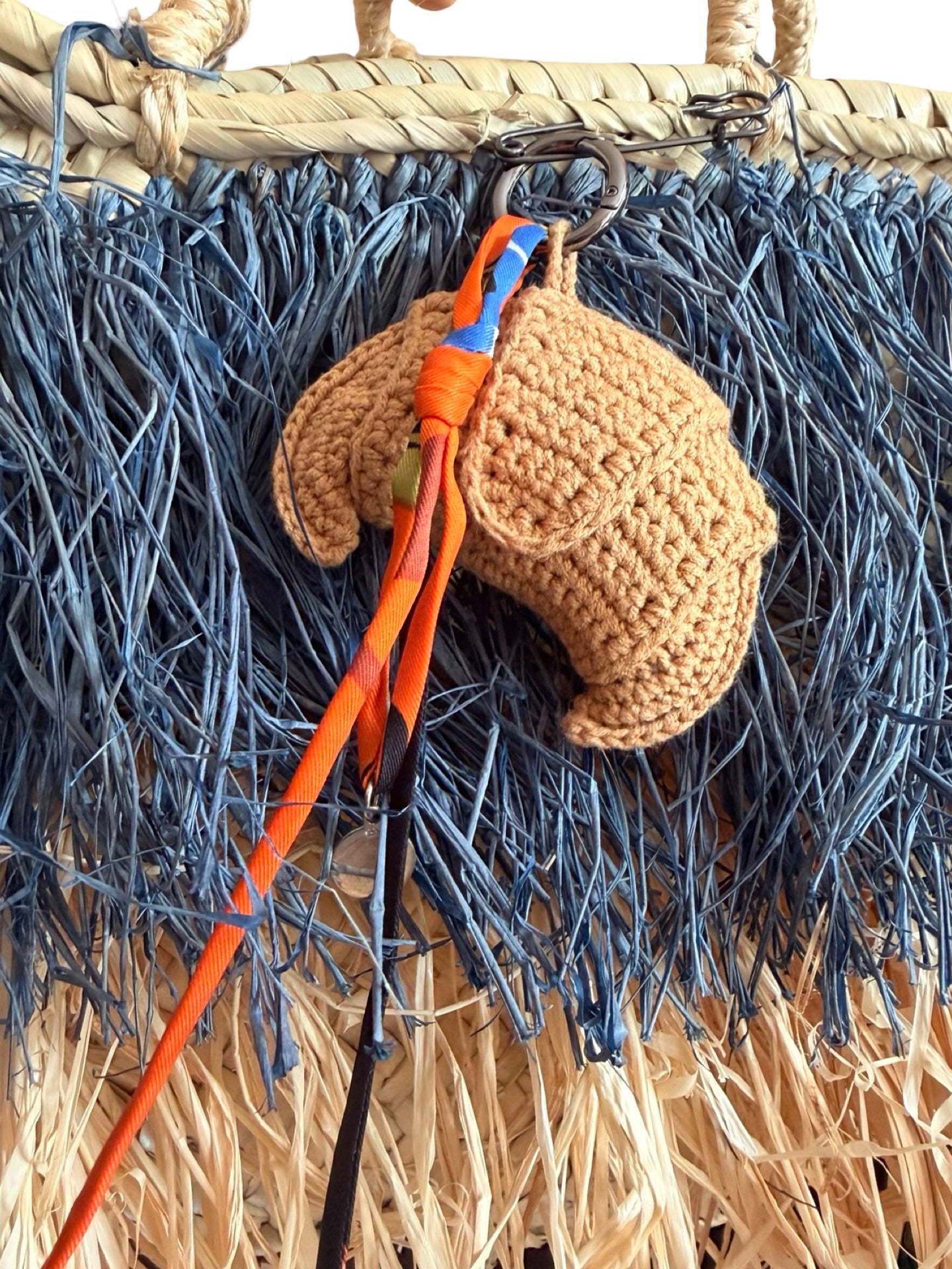 The Fringe Basket + Croissant Charm